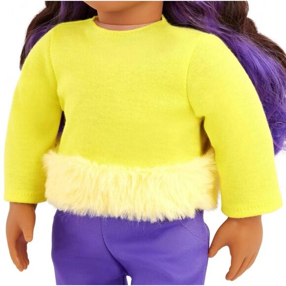 Our Generation Sola 18" Fashion Doll in Color Block Outfit NEW - Picture 4 of 7